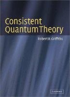 Consistent quantum theory /