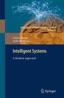 Intelligent systems a modern approach /