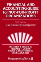 Financial and accounting guide for not-for-profit organizations /