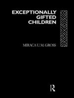 Exceptionally gifted children /