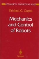 Mechanics and control of robots : with 38 illustrations /