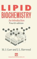Lipid biochemistry : an introduction /