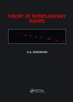 Theory of interplanetary flights /