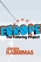 Europe : the faltering project /