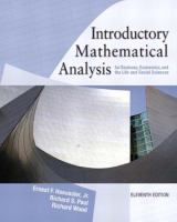 Introductory mathematical analysis for business, economics, and the life and social sciences.