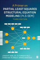 A primer on partial least squares structural equation modeling (PLS-SEM) /