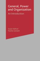 Gender, power and organisations : an introduction /