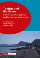 Tourism and resilience : individual, organisational and destination perspectives /