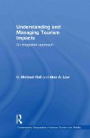 Understanding and managing tourism impacts : an integrated approach /
