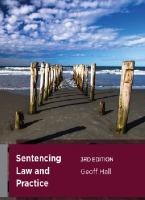 Sentencing law and practice /