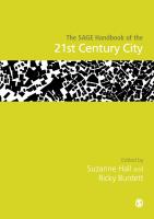 The SAGE Handbook of the 21st Century City.