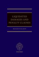 Liquidated damages and penalty clauses /