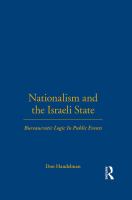 Nationalism and the Israeli state : bureaucratic logic in public event /