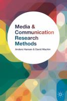 Media and communication research methods /