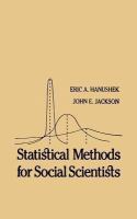 Statistical methods for social scientists /