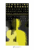 Schooling for change : reinventing education for early adolescents /