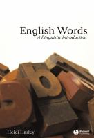 English words : a linguistic introduction /