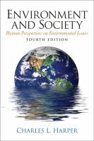 Environment and society : human perspectives on environmental issues /