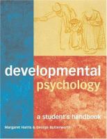 Developmental psychology : a students handbook /
