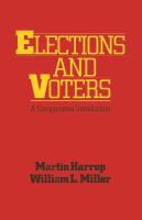 Elections and voters : a comparative introduction /