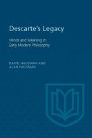 Descartes's legacy : minds and meaning in early modern philosophy /