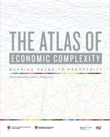 The atlas of economic complexity : mapping paths to prosperity /