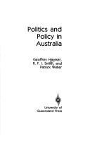 Politics and policy in Australia /