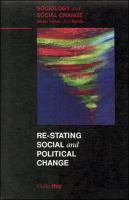 Re-stating social and political change /