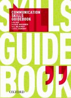 Communication skills guidebook