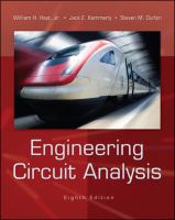 Engineering circuit analysis /