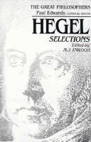 Hegel selections /