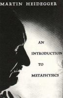 An introduction to metaphysics /