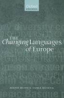 The changing languages of Europe /