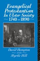 Evangelical protestantism in Ulster society, 1740-1890 /