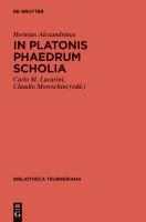In Platonis Phaedrum scholia /