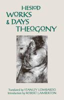 Works and days, and, Theogony /