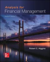 Analysis for financial management /