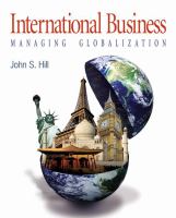 International business : managing globalization /