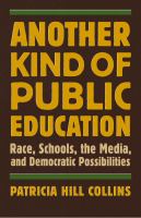 Another kind of public education : race, schools, the media, and democratic possibilities /