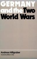 Germany and the two World Wars /