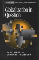 Globalization in question : the international economy and the possibilities of governance /
