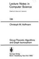 Group-theoretic algorithms and graph isomorphism /