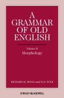 A grammar of Old English.