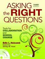 Asking the right questions : tools for collaboration and school change /