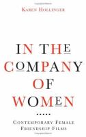 In the company of women : contemporary female friendship films /