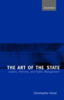 The art of the state : culture, rhetoric, and public management.