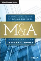 M & A : a practical guide to doing the deal /