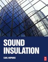 Sound insulation /