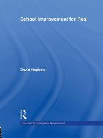 School improvement for real /