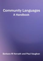 Community languages : a handbook /